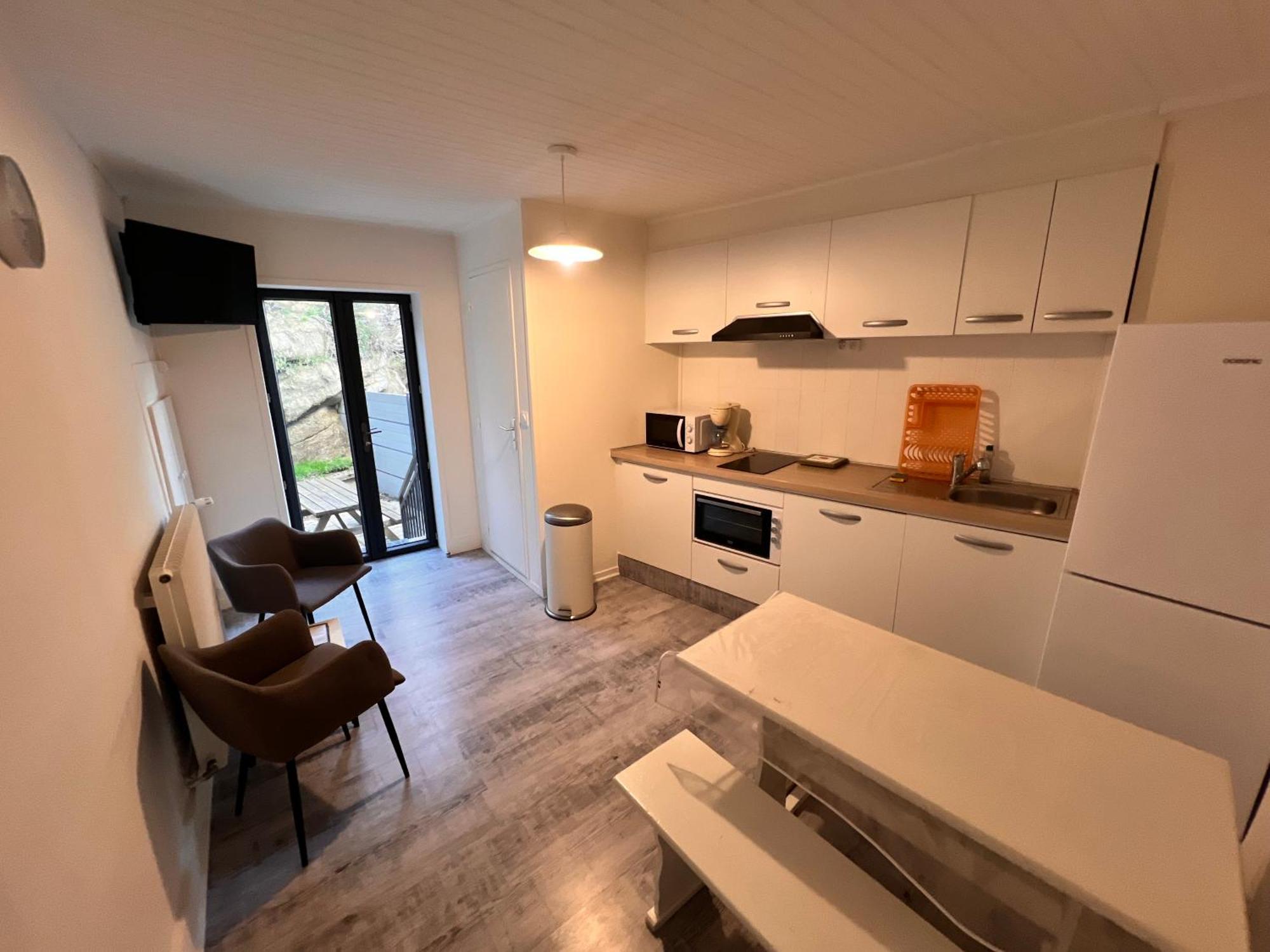 Appartement 4 Personnes, 1 Chambre, Terrasse, Wifi, Proche Du Centre La Bourboule Exteriör bild